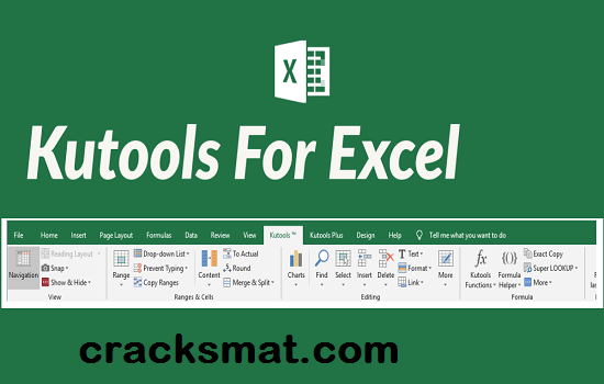 Kutools for Excel Crack