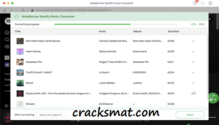 noteburner spotify music converter windows