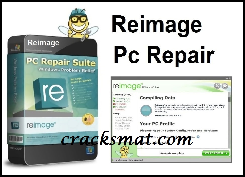 Reimage PC Repair Serial Number